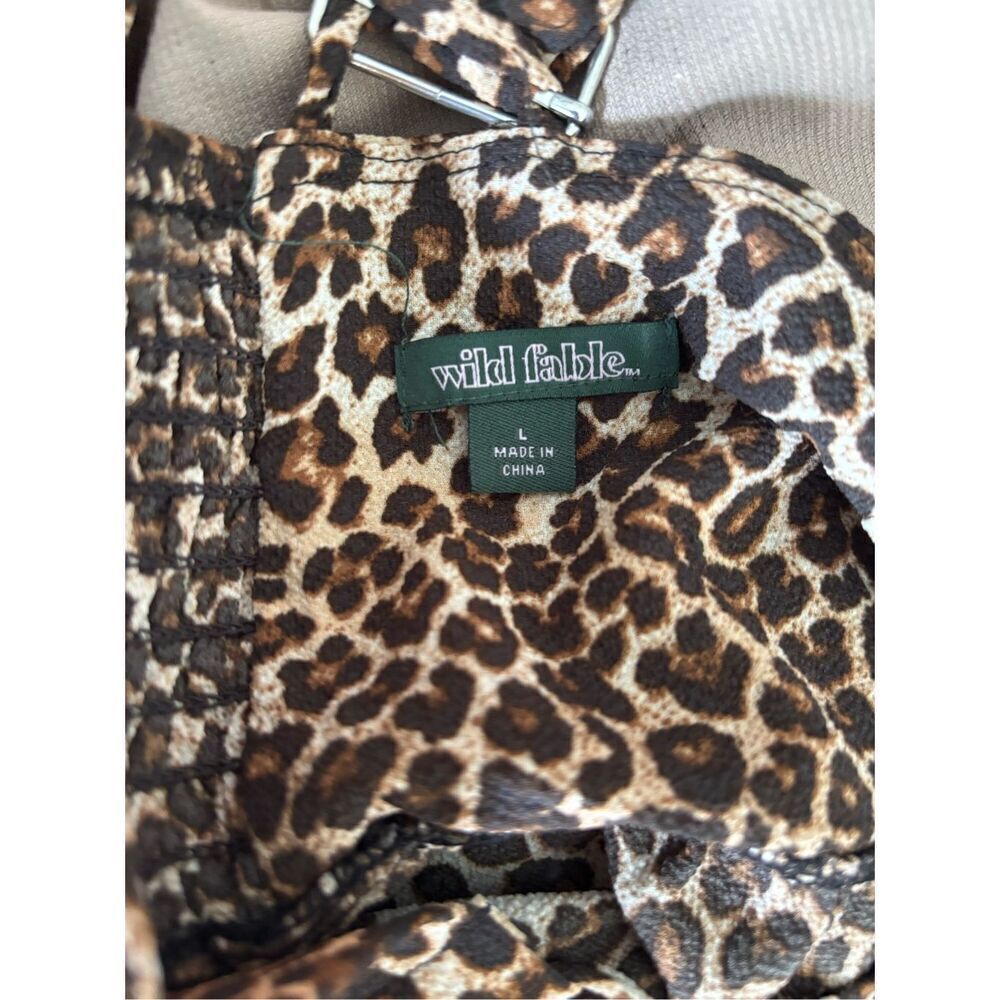 ❤️Wild Fable Cheetah Suspender Skirt - Picture 5 of 6